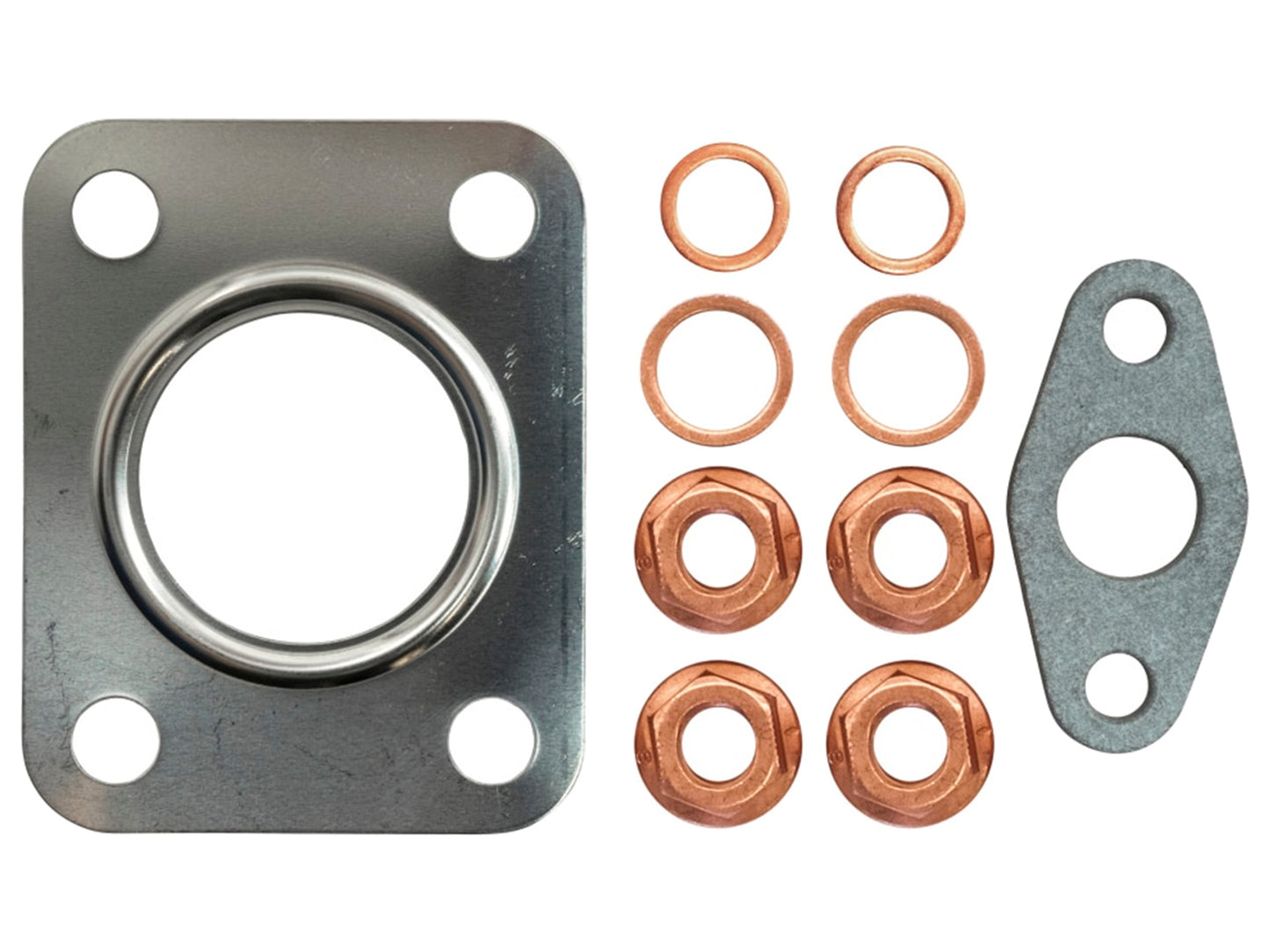 NEW D&W K03 Turbo Installation Kit Iveco Industrial 3.4L F5C Diesel 172-784-0169