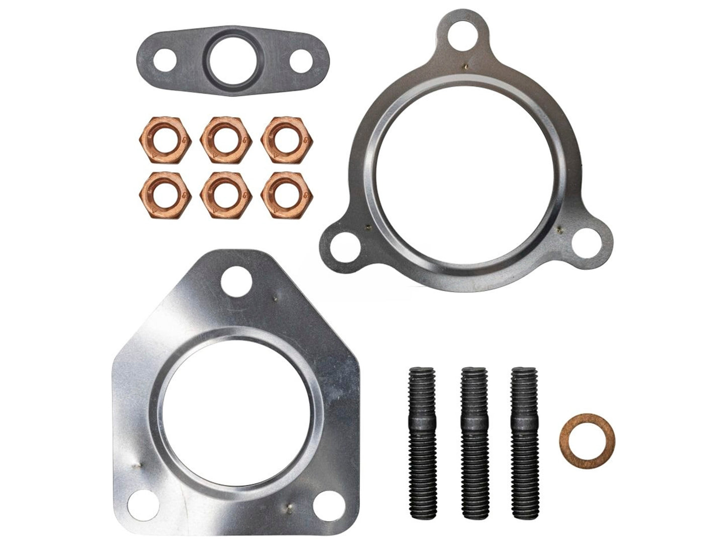 NEW D&W K03 Turbo Installation Kit Doosan Excavator DS 3.4 Diesel 172-784-0499