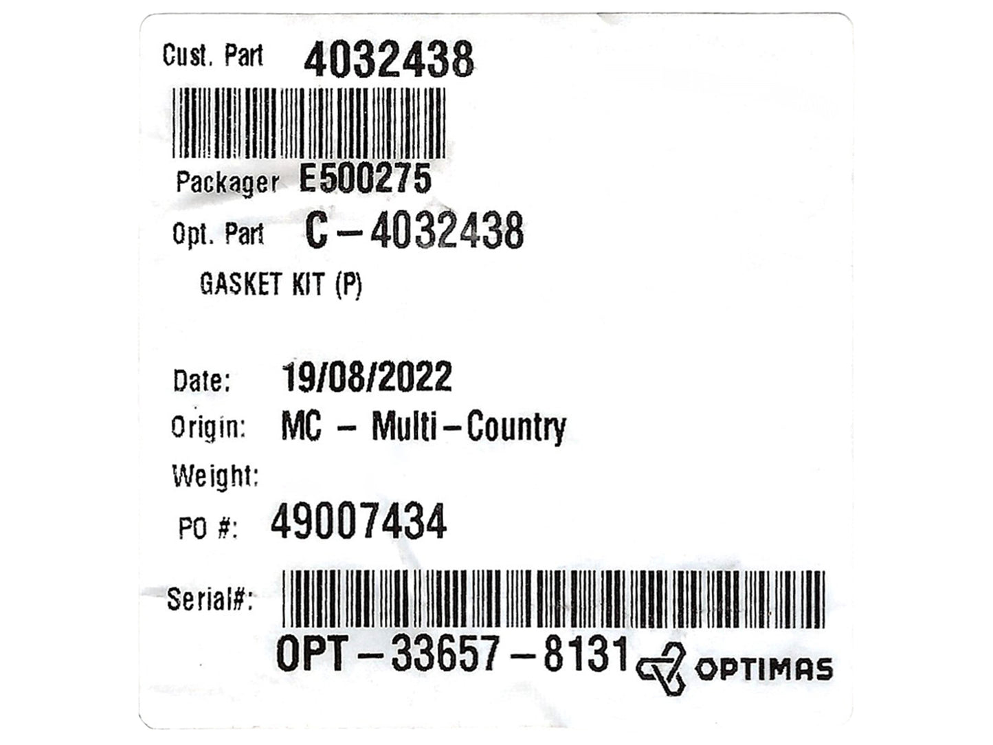 NEW Holset HX30 Turbo Komatsu PC120-6 Excavator S4D102 Industrial 4BT 3539846