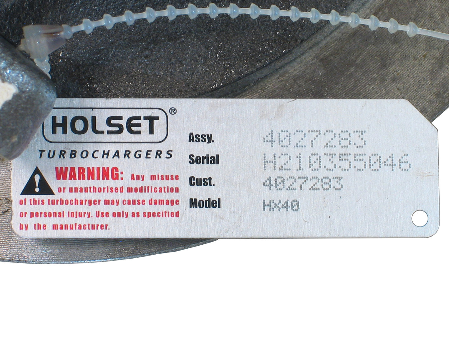 NUEVO OEM Holset HX40 Turbo CHRA Marine Genset Cummins 6B 6CTA B Serie 4027283