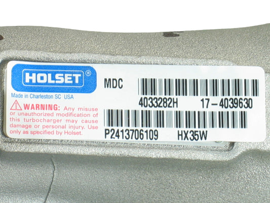 NUEVA carretilla elevadora industrial Holset HX35W Turbo Cummins QSB Tier 3 4033282 4039630