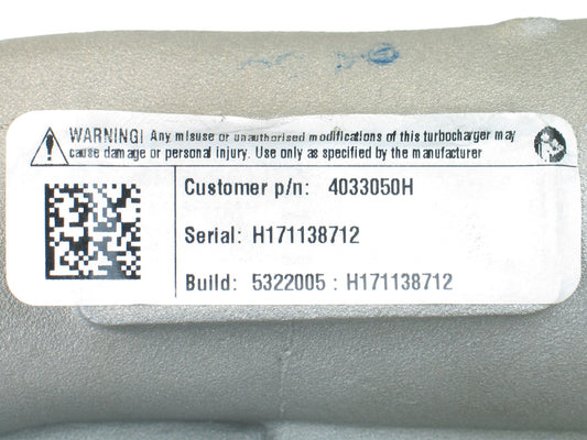 NEW Holset HX55 Turbo Iveco Agricultural Cursor 13 Diesel Engine 4033050 4040743