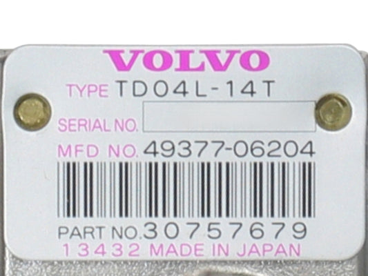 NEW Mitsubishi TD04L Turbo Volvo S60 S80 V70 XC70 XC90 N2P25LT 2.5L 49377-06204
