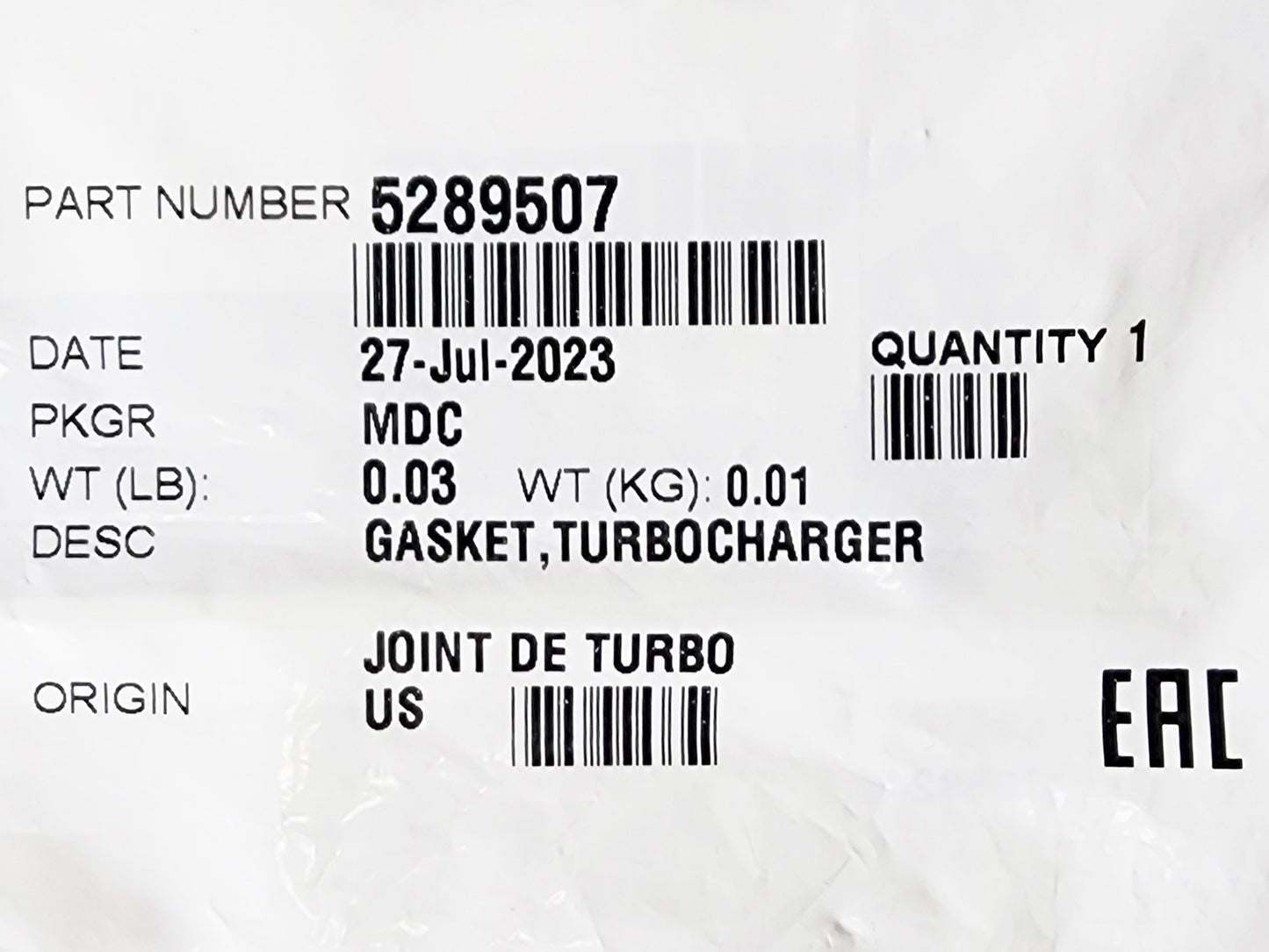 NEW Mitsubishi TD04HL4SC Turbo Komatsu Cummins QSB4.5 Tier 4 Diesel 49389-03570