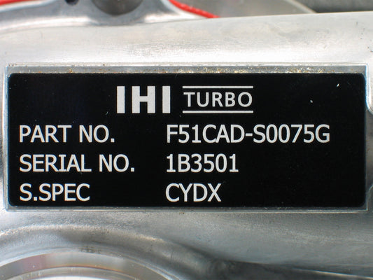 NEW OEM IHI RHF5 Turbo Yanmar Marine Industrial 4TNV98T-VM Diesel VA430075 CYDX