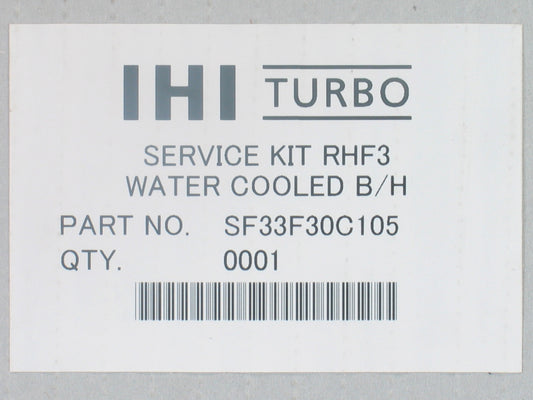 NEW OEM IHI RHF3 Turbo Repair Kit Daihatsu EF-DET EF-RL Isuzu 4JK1 SF33F30C105