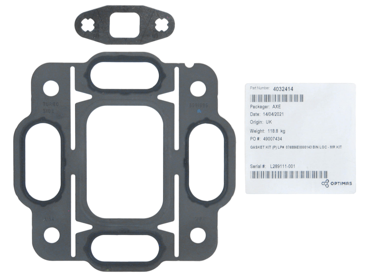 NEW OEM Holset H2D Turbo Marine Cummins 6C 8.3L Diesel Engine 3535044 3535043