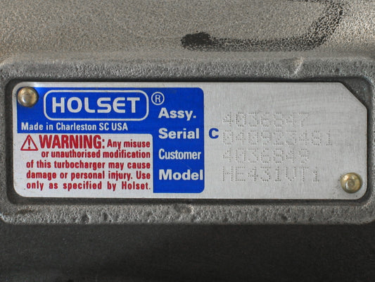 NUEVO OEM Holset HE431V Turbo Freightliner Volvo Truck Mónaco Cummins ISL 4036849