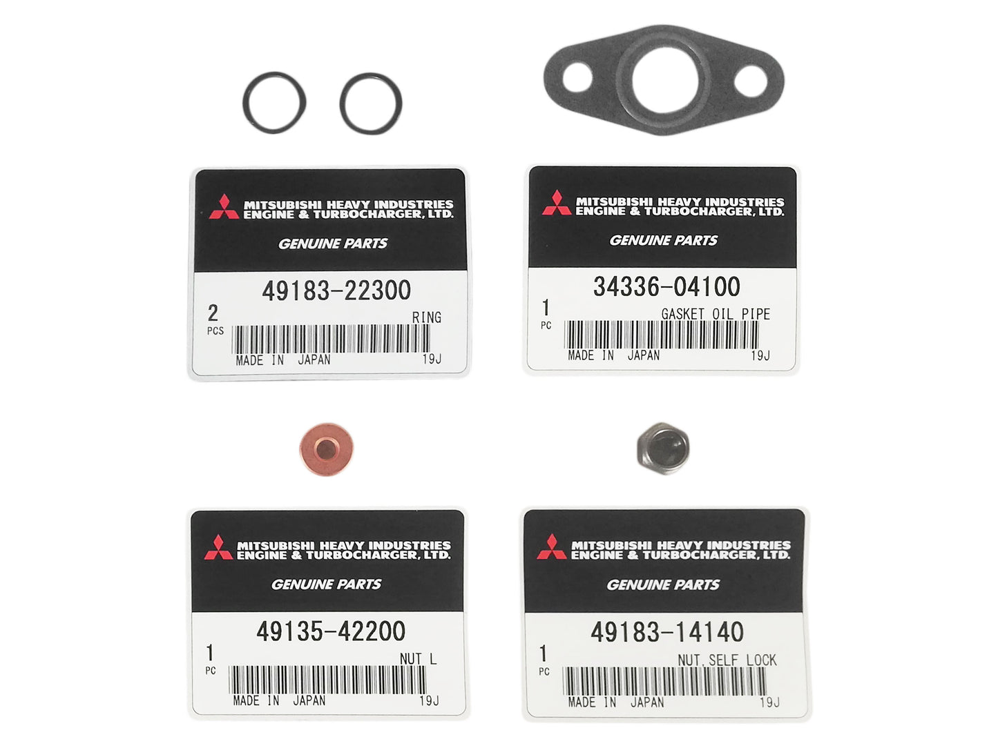NEW Mitsubishi TD04H Repair Kit CAT 3304C S4K S4S Isuzu 4BG1T 4BD1T 49189-80020