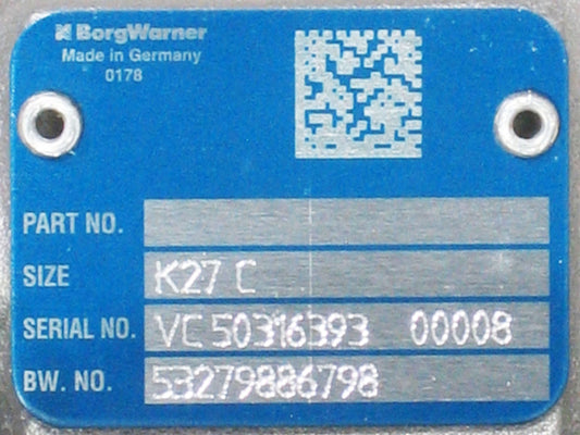NEW OEM BorgWarner K27 Turbo Volvo Penta Ship TAMD71 TAMD61 6.7L 53279886798