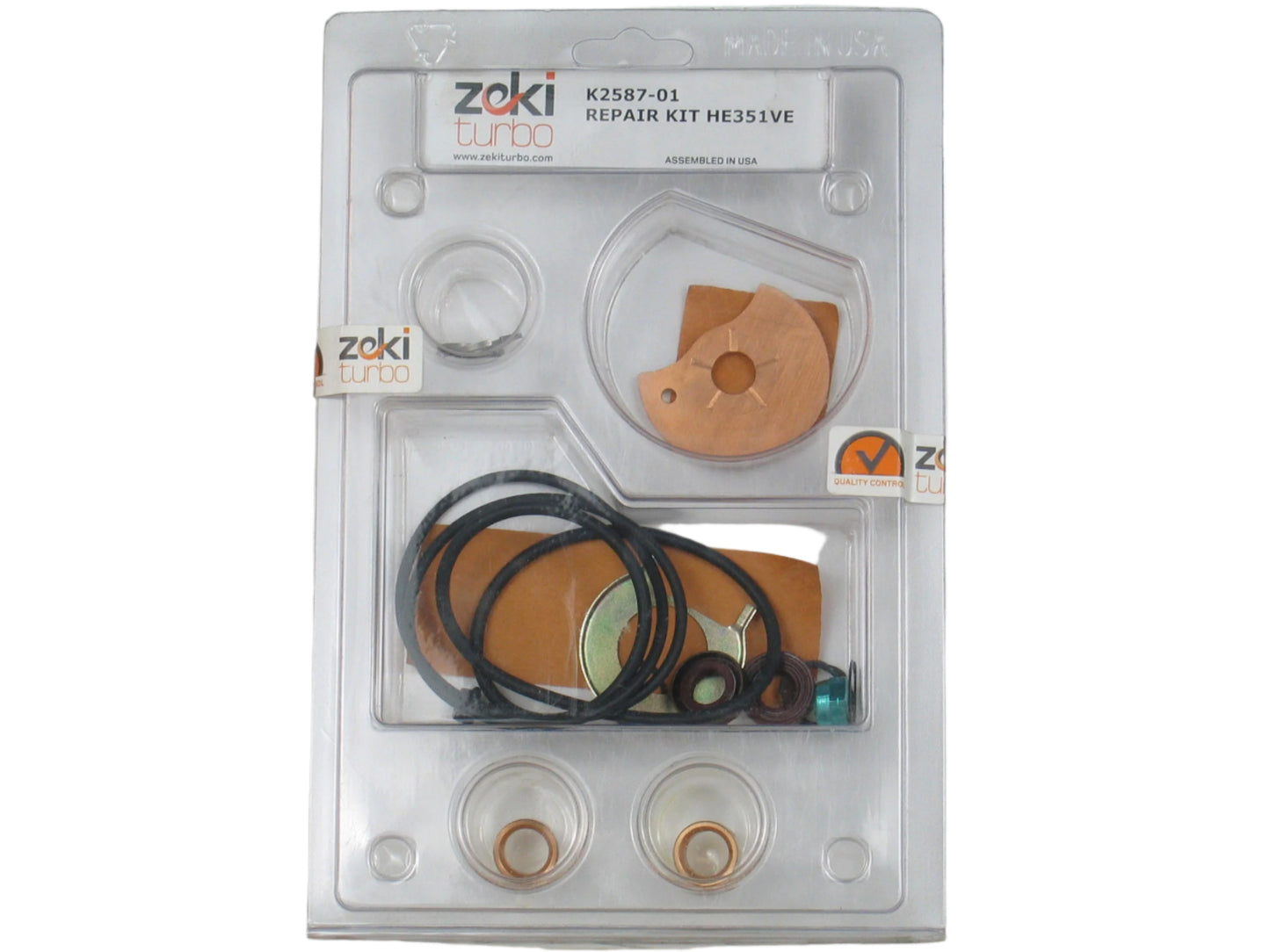NEW Zeki HE351VE Turbo Repair Kit Dodge Ram ISB 6.7L Diesel Engine K2587-01