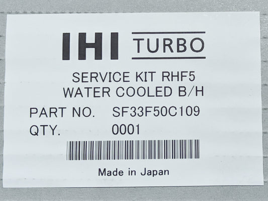 NEW OEM IHI RHF5 Repair Kit Opel Holden Hitachi Isuzu 4JB1 4JG2 4JH1 SF33F50C109