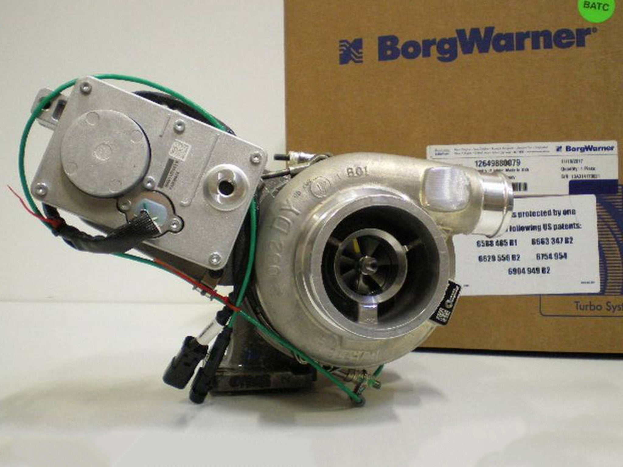 NUEVO OEM BorgWarner S200BV Turbo John Deere 4045 4.5L Motor diésel 12649880079