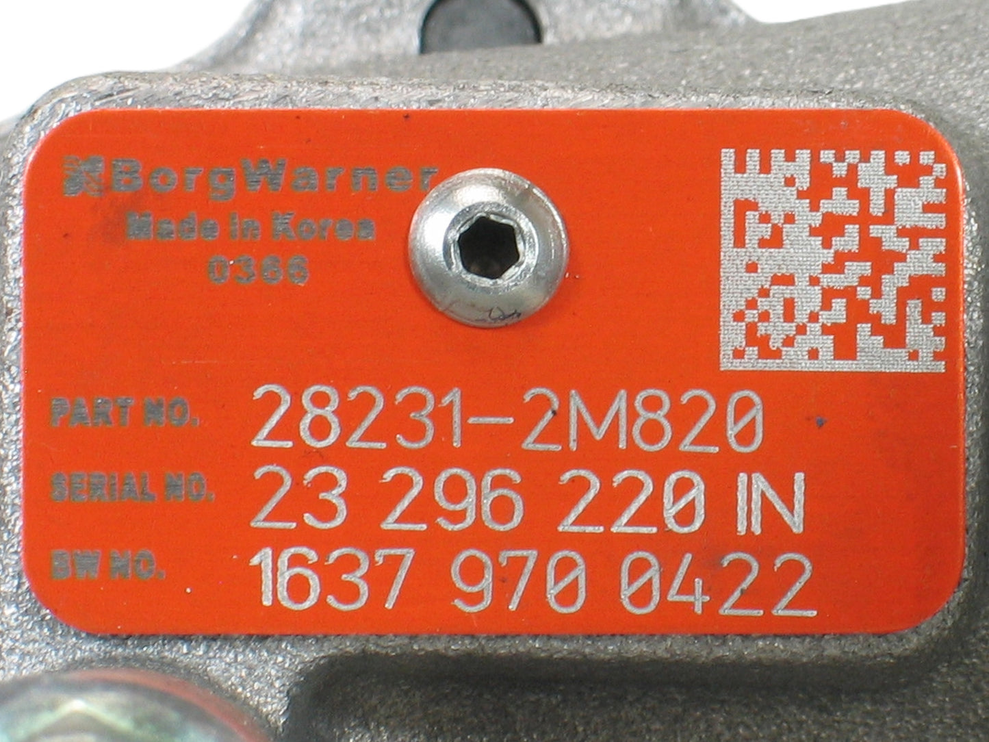 NEW OEM BorgWarner B01G Turbo Kia K5 Sportage 1.6L Gas 28231-2M820 16379700422