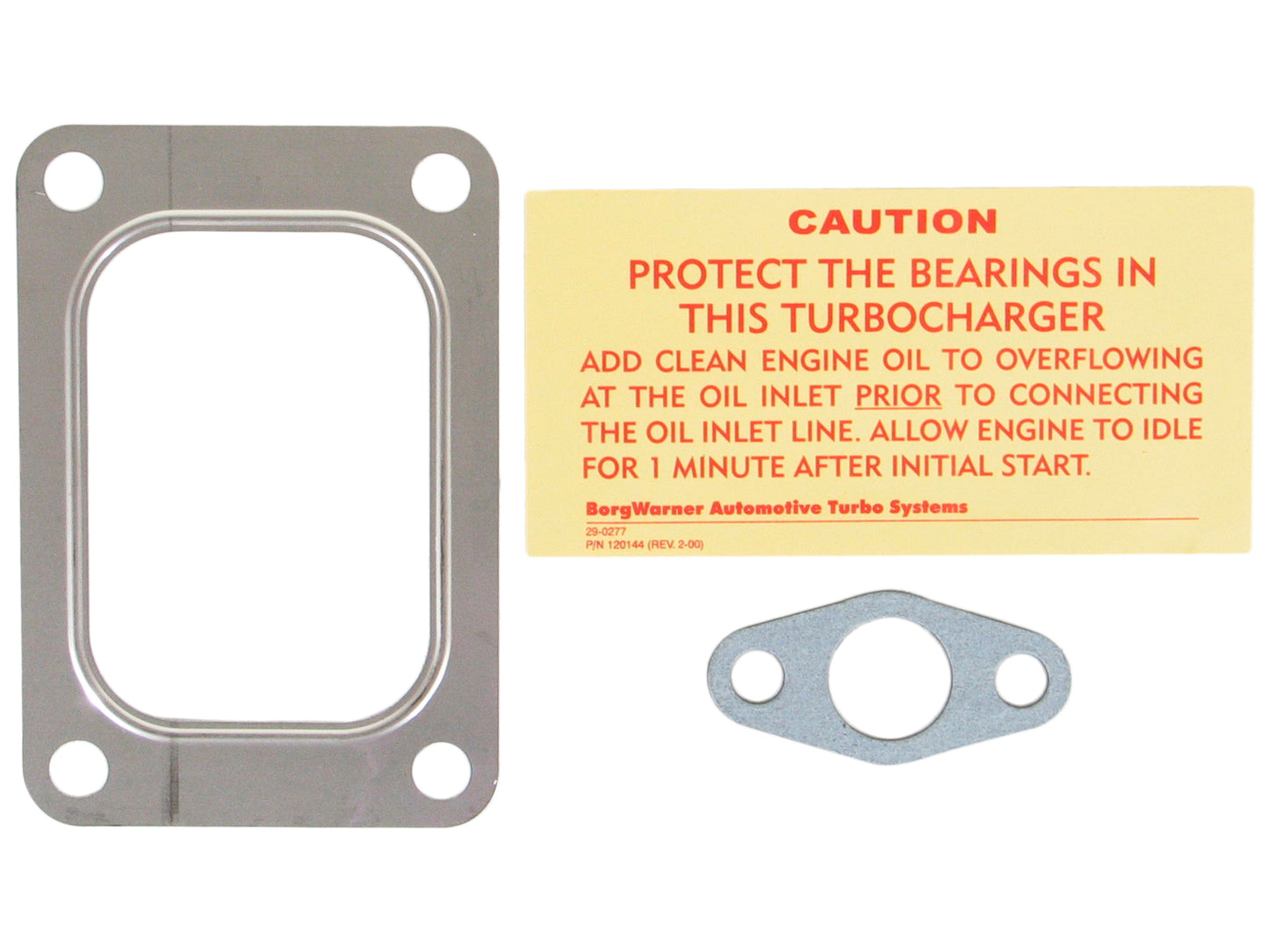 NEW OEM BorgWarner S400SX4 Performance Turbo Journal Bearing Twin Scroll 176806