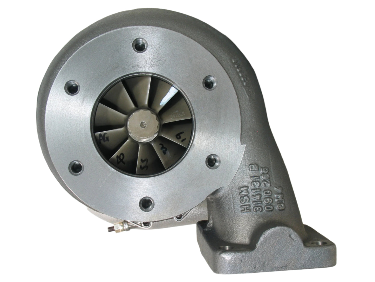 NEW OEM BorgWarner S400 Turbo Komatsu WA480 Loader SAA6D125E-3 11.0L 319460