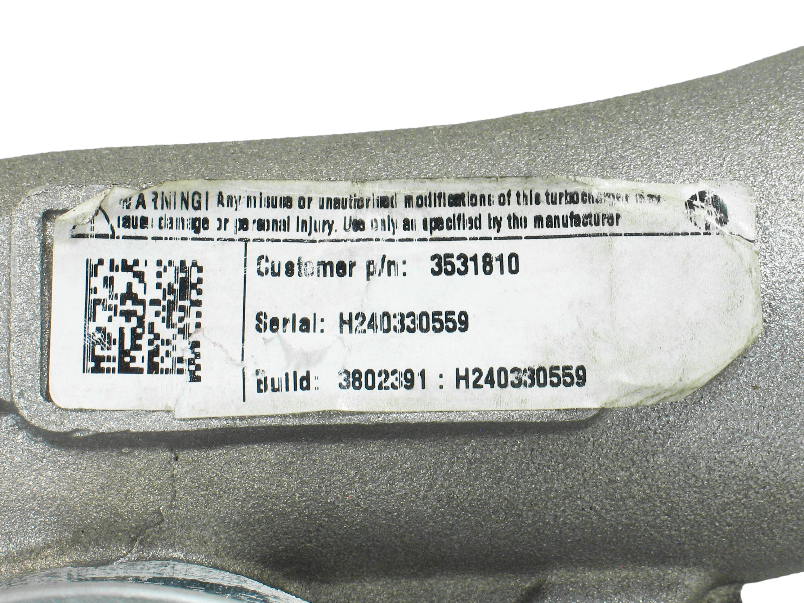 NEW OEM Holset H1C Turbo Chrysler Dodge Cummins 3531810 3531696
