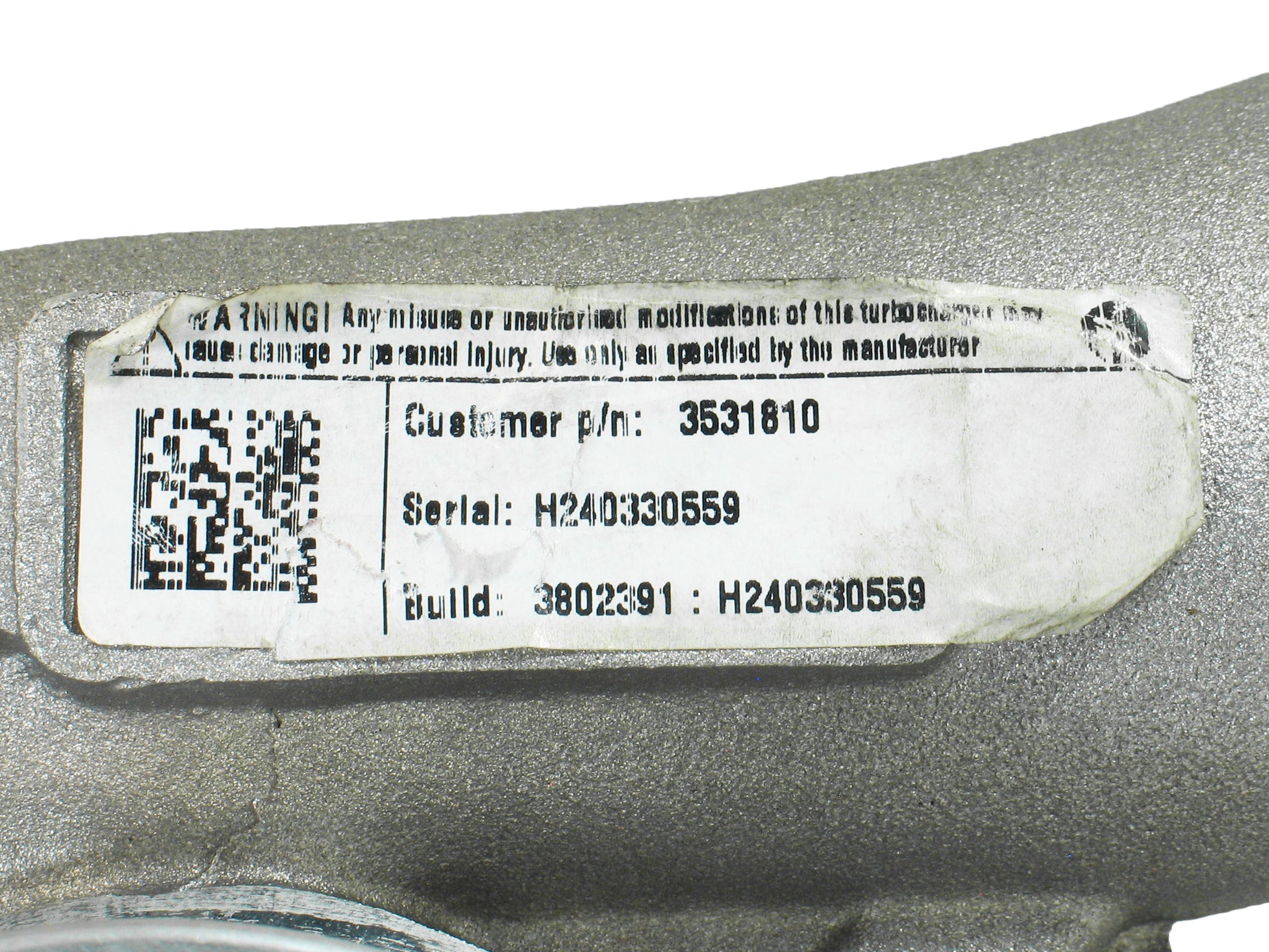 NEW OEM Holset H1C Turbo Chrysler Dodge Cummins 3531810 3531696