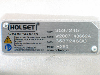 NEW OEM Holset HX50 Turbo Bus Industrial Loader Cummins M11-350 3537246 3537245