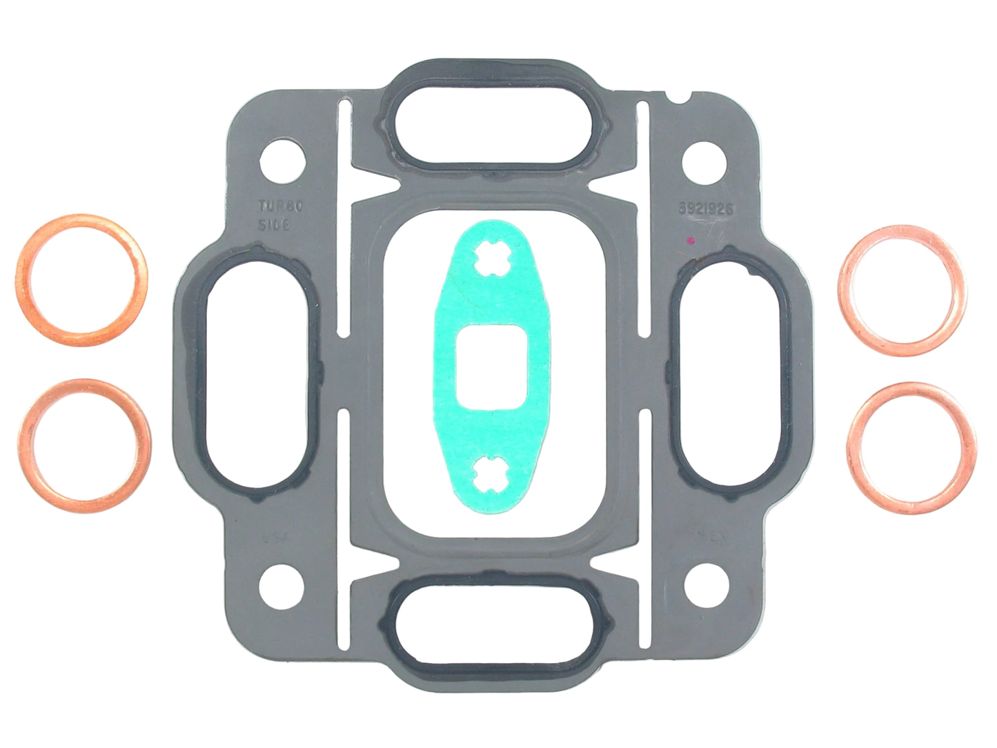 NEW Holset HX35M Turbo Marine Cummins 6BTM 6BTM-260 5.9L Diesel 3538453 3538452