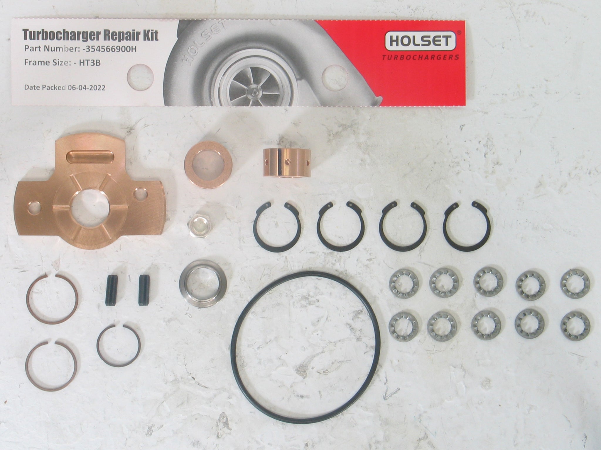 NEW Holset HT3B Turbo Repair Kit Marine Volvo Komatsu Cummins N14 NTA855 3545669