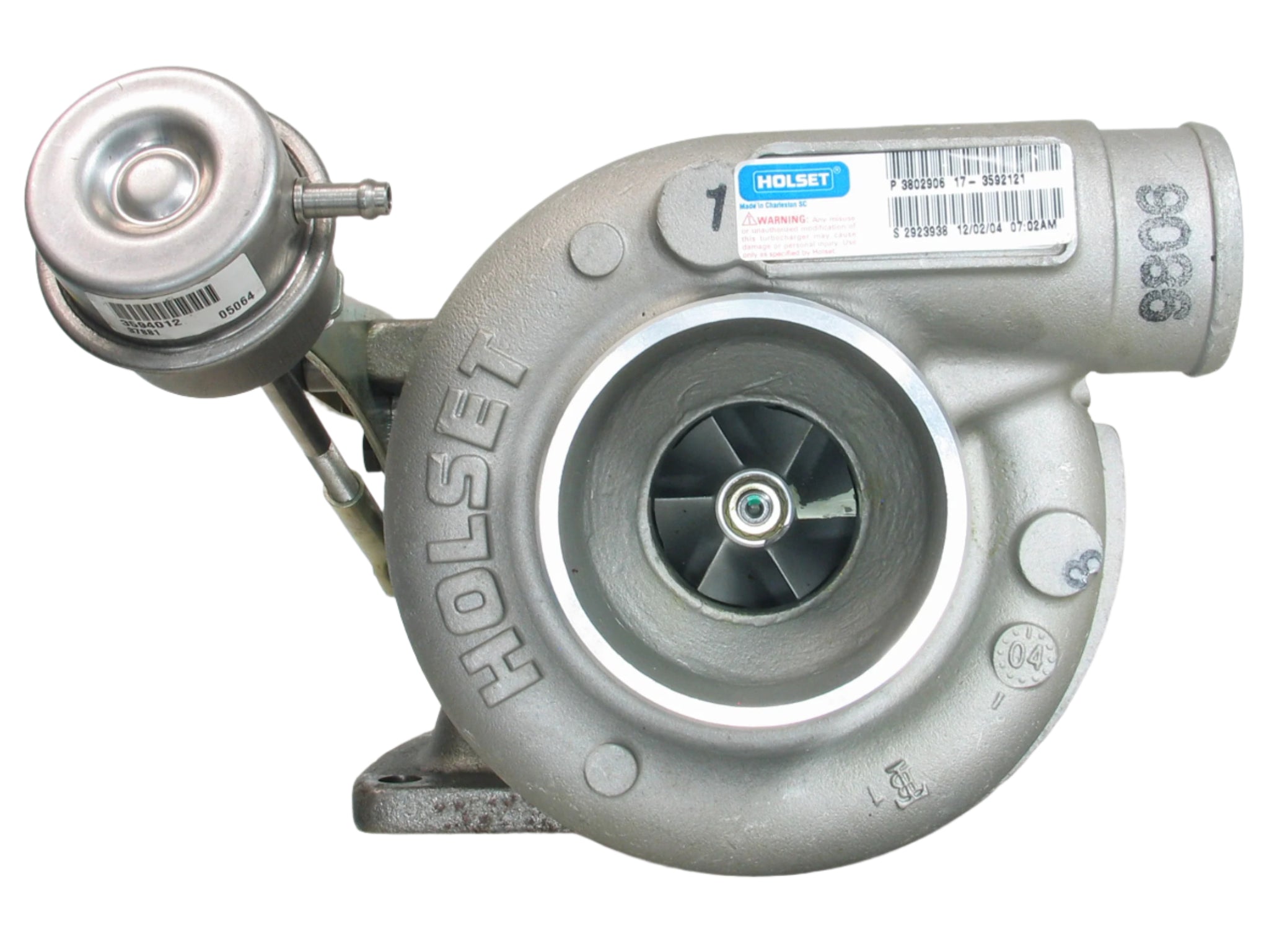NEW OEM Holset HX30W Turbo Industrial Powergen Cummins 4BTA 3.9L 3592122 3592121