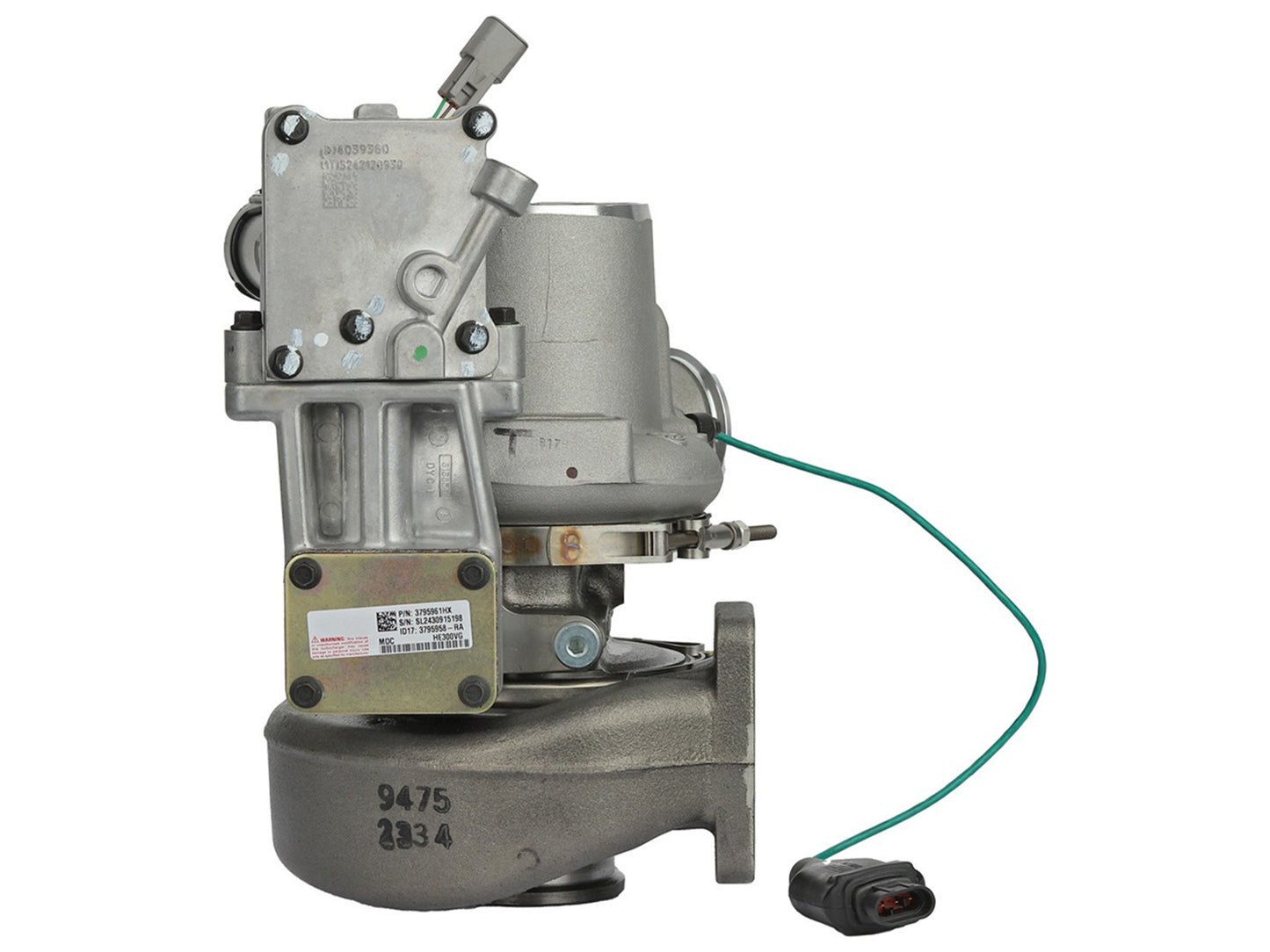 OEM Remanufactured Holset HE341VE Turbo Truck Bus Cummins ISB Diesel 3795961HX