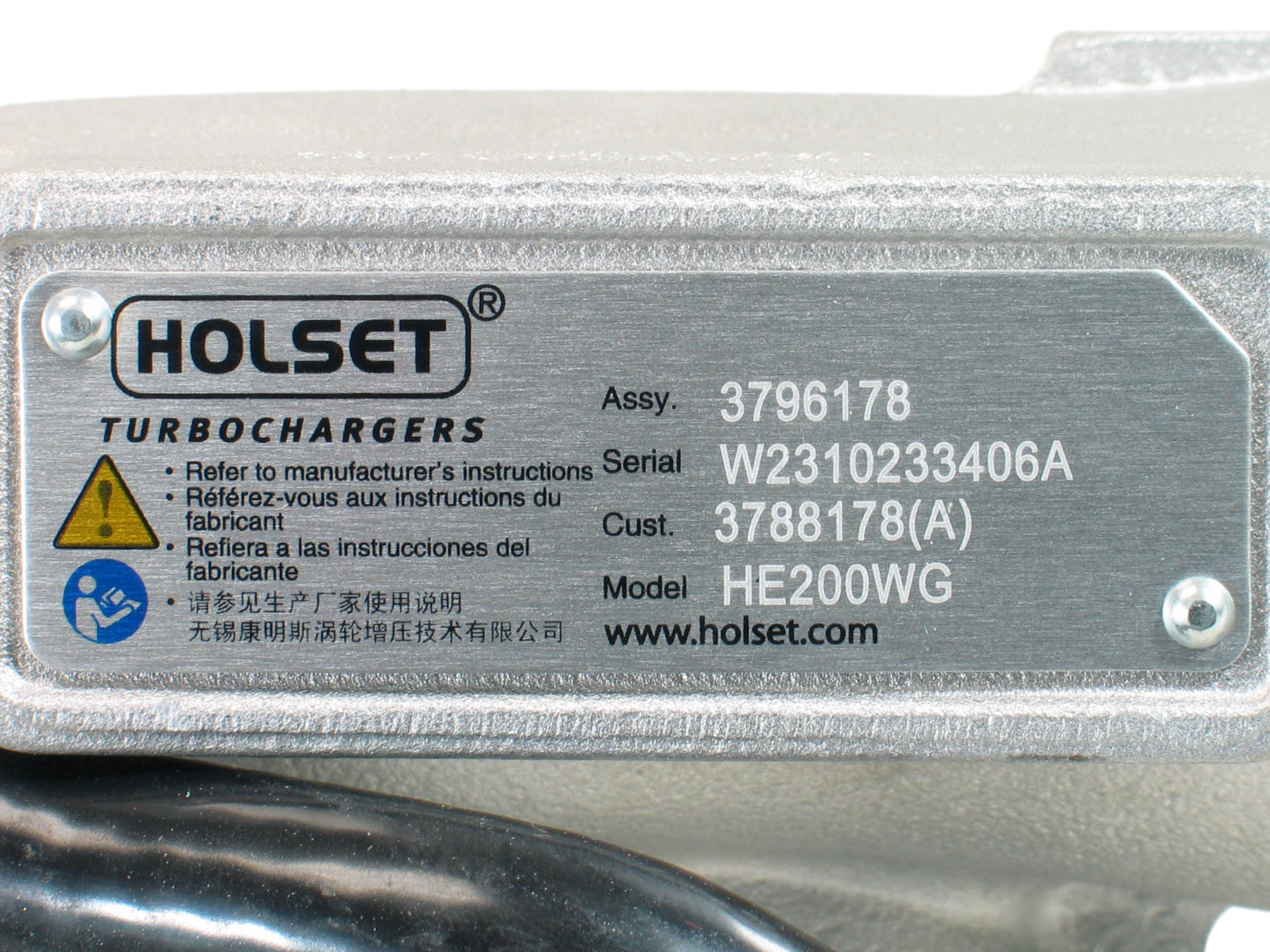 くるみ NEW Holset HE200WG Turbo Beijing Foton Cummins 3788178 3796178