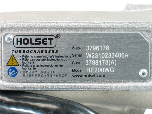 NEW Holset HE200WG Turbo Beijing Foton Truck Cummins ISF 2.8L 3788178 3796178