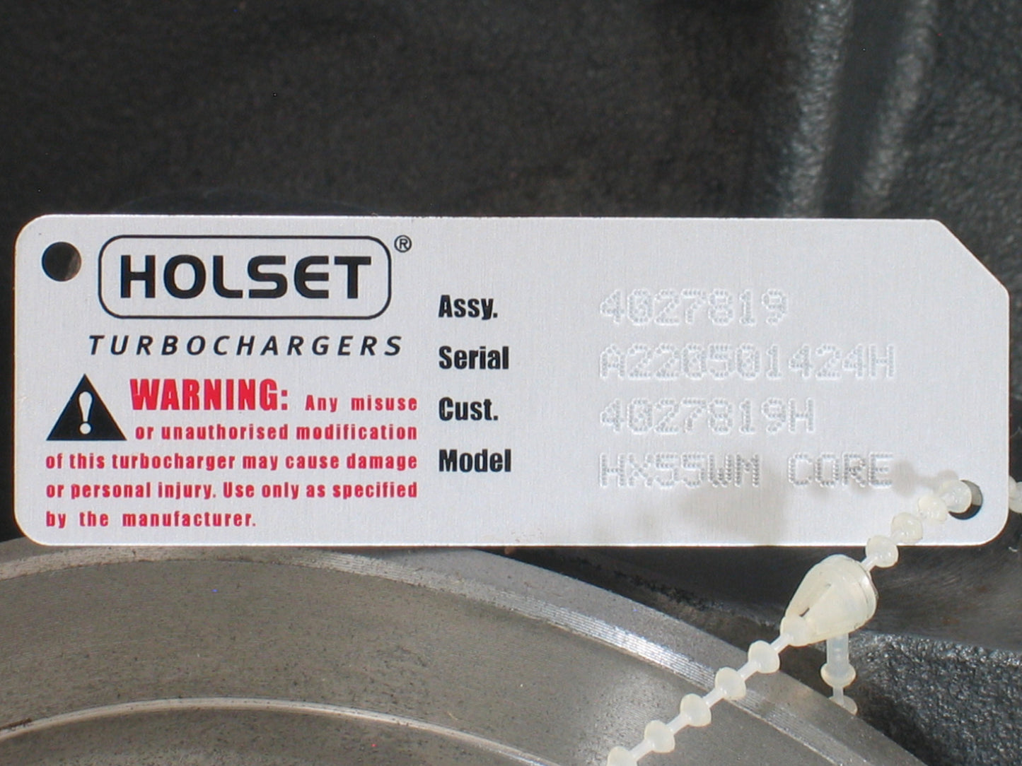 NEW OEM Holset HX55WM Turbo CHRA Marine Cummins QSB MAKO-2 Pegasus QSL 4027819