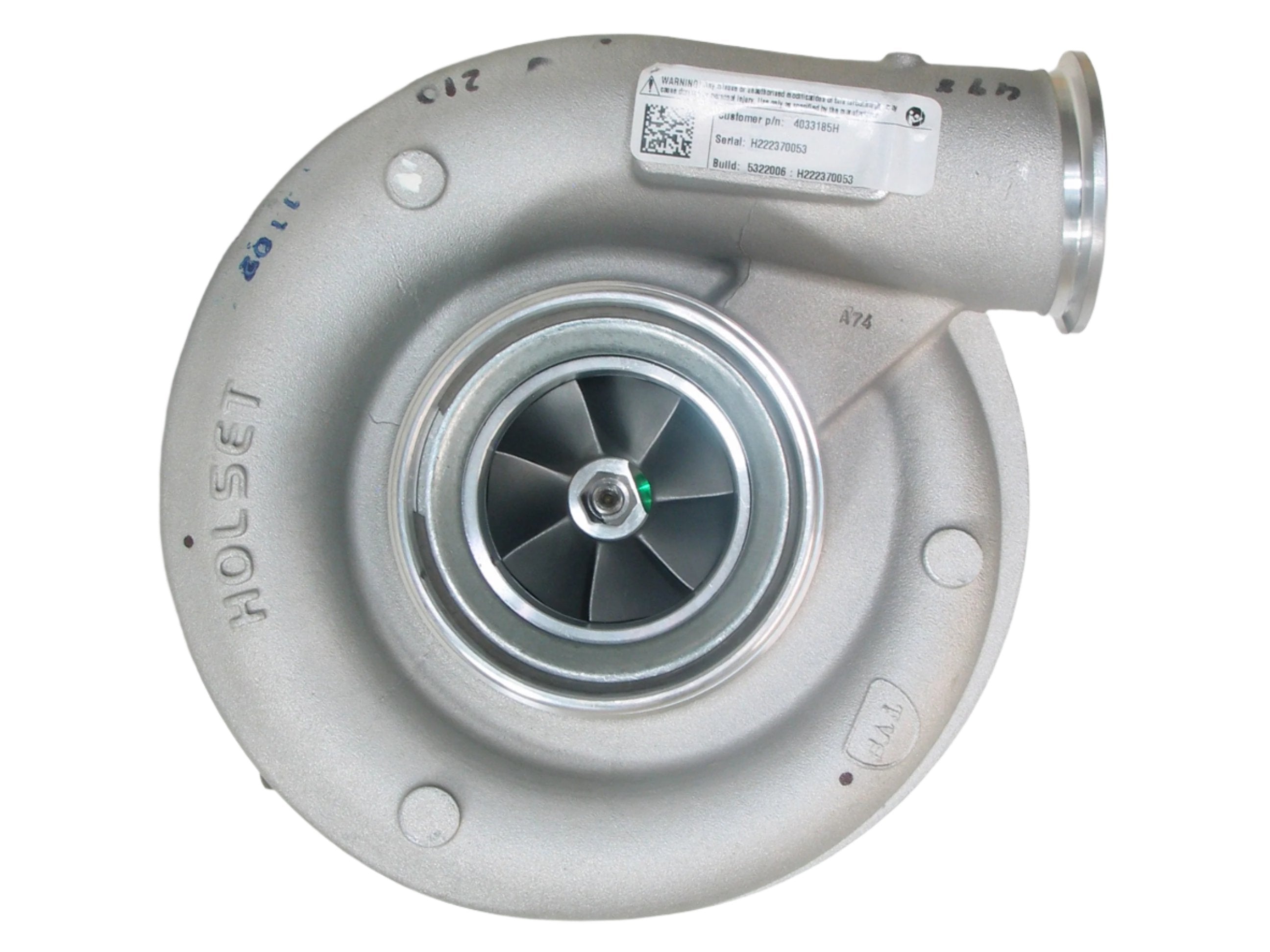 NEW OEM Holset HX55 Turbo Iveco 4033185 4043648 – TurboTurbos