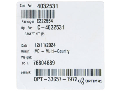 NEW Holset HE221W Turbo Agricultural Industrial Cummins QSB 4.5L 4040555 4040554