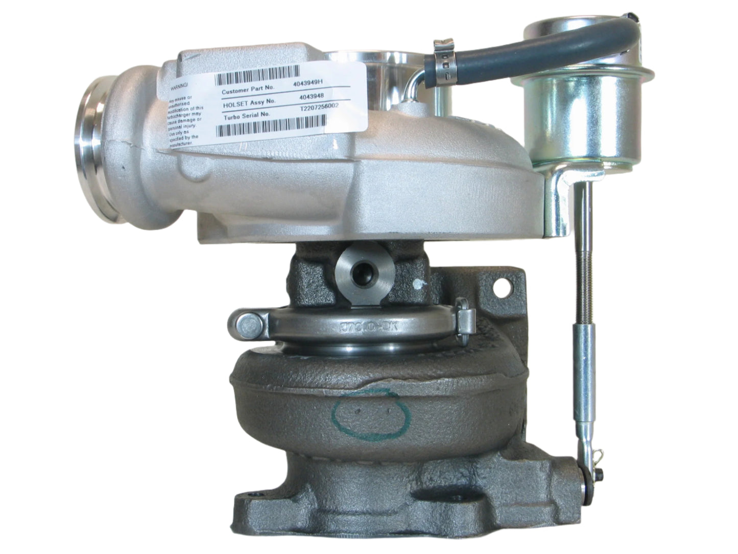 NEW OEM Holset HE221W Turbo Industrial Agricultural Cummins QSB4 4043949 4043948