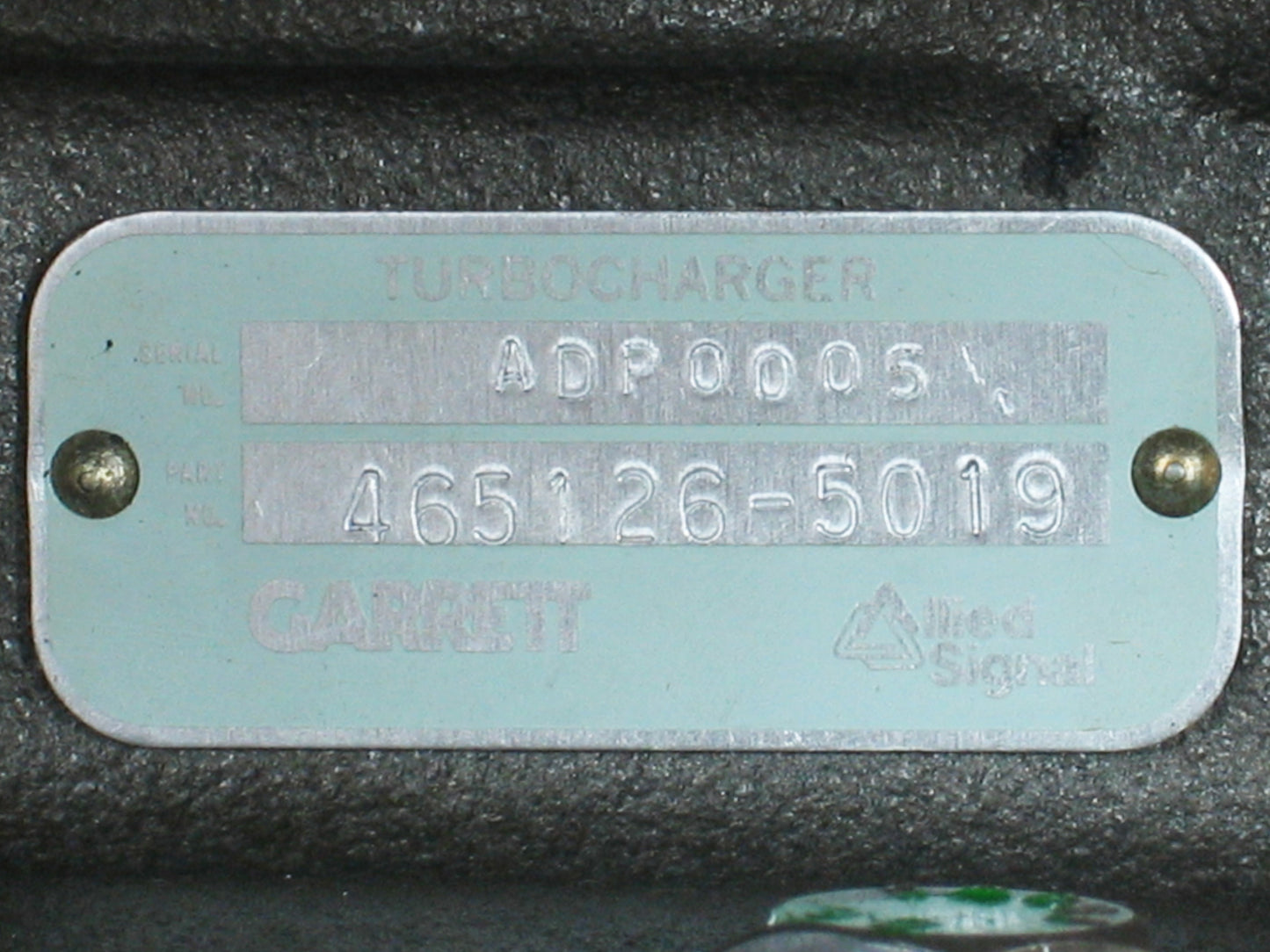 NEW OEM Garrett T18A95 Turbo Marine Cummins KT-19-M 18.8L Diesel 465126-5019