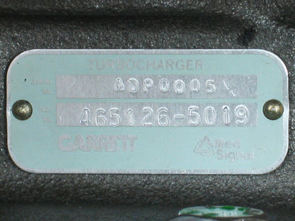 NEW OEM Garrett T18A95 Turbo Marine Cummins KT-19-M 18.8L Diesel 465126-5019