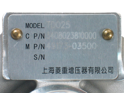 NEW OEM Mitsubishi TD025M Turbo Quanchai 4D18E Diesel Engine 49173-03500