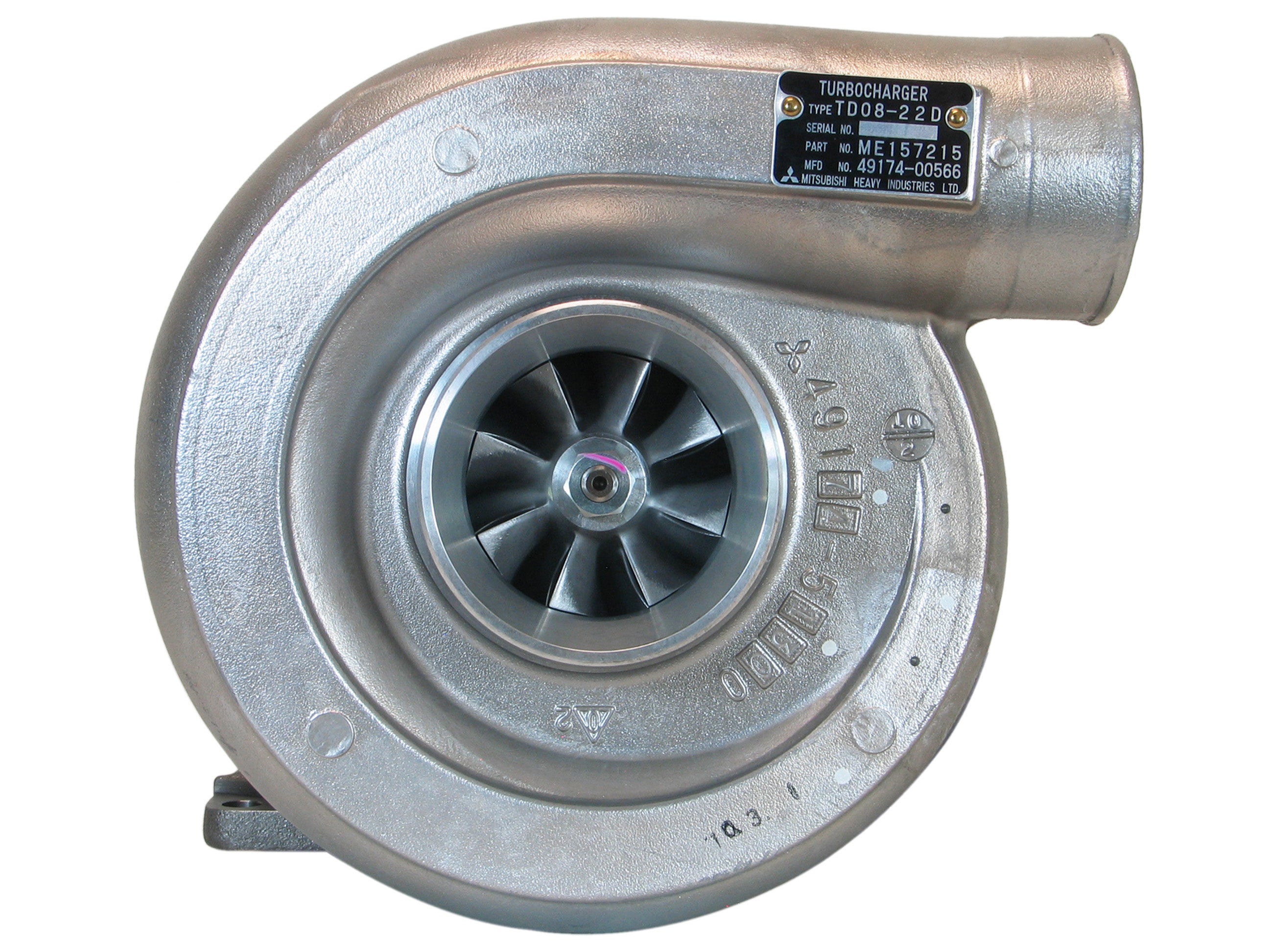 NEW Mitsubishi TD08 Turbo Kato Kobelco Fuso 49174-00566 – TurboTurbos