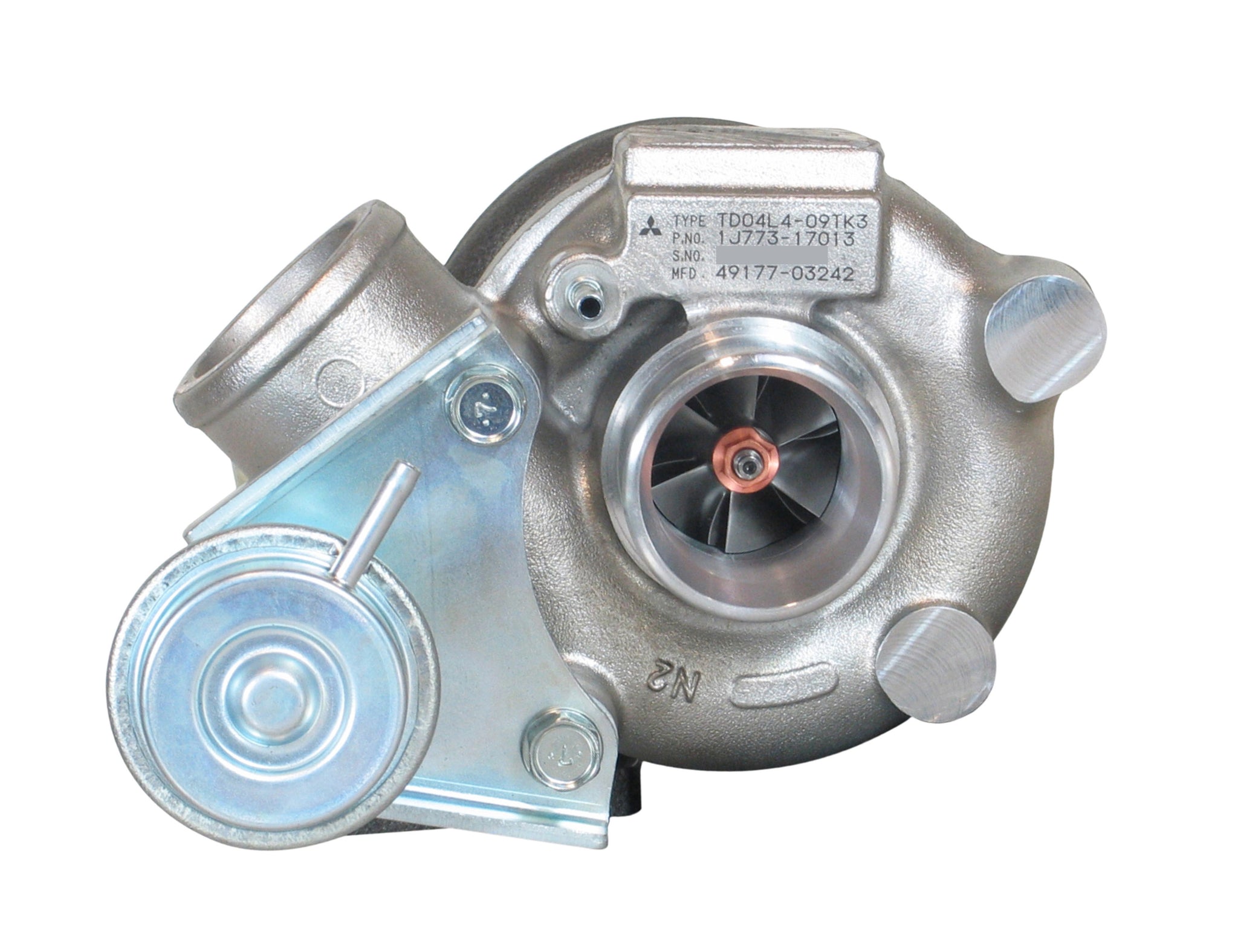 Nuevo OEM Mitsubishi TD04L4 Turbo Kubota V3307-CR-TE4-BB 3.3L Diésel 49177-03242