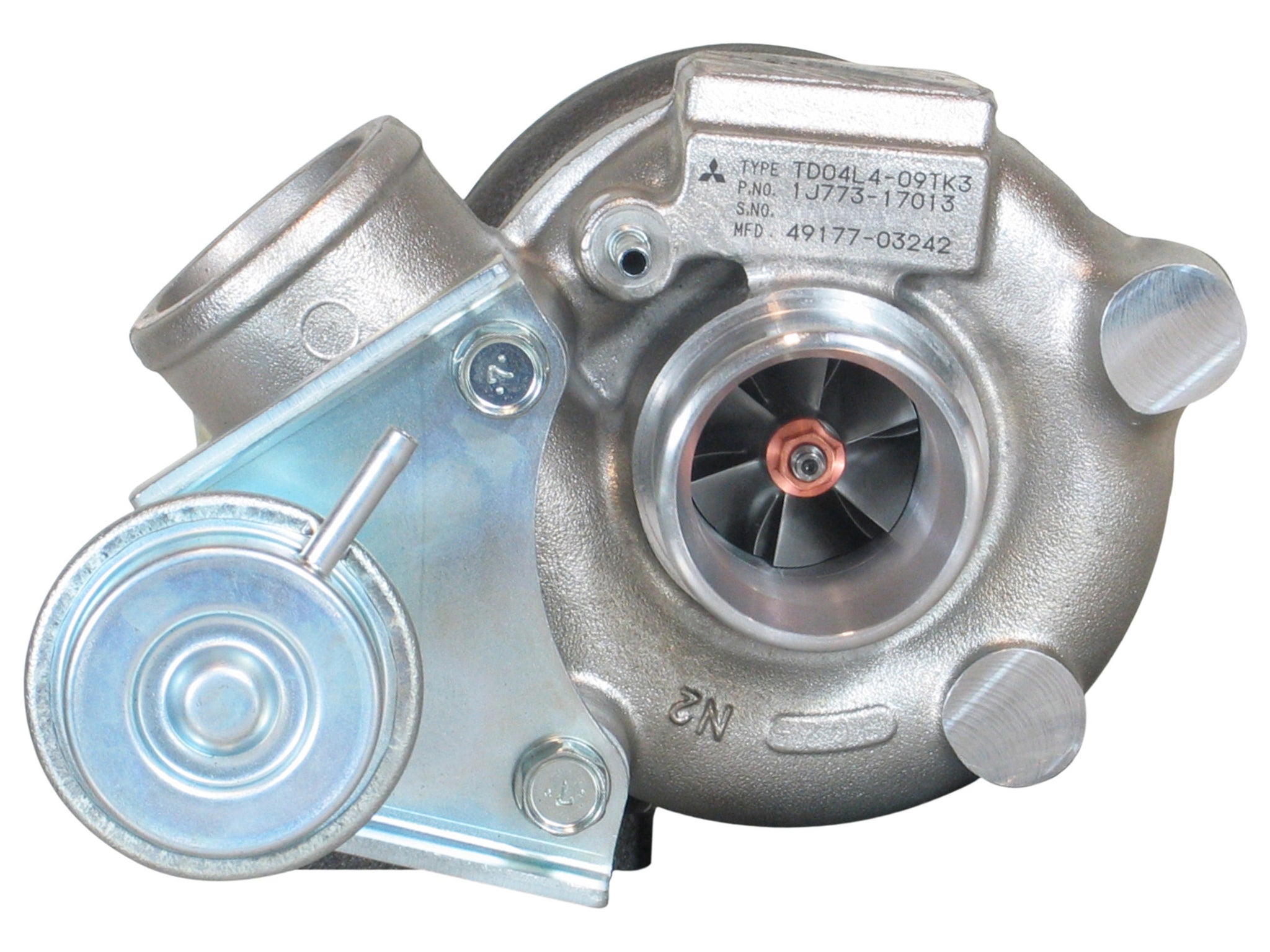NEW OEM Mitsubishi TD04L4 Turbo Kubota V3307-CR-TE4-BB 3.3L Diesel 49177-03242