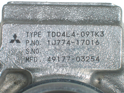 NEW OEM Mitsubishi TD04L4 Turbo Kubota Loader V3307-DI-TE3-Q 3.3L 49177-03253