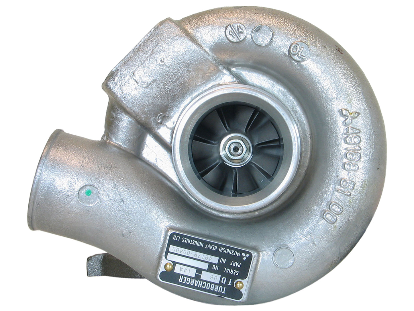 NUEVO OEM Mitsubishi TD06 Turbo CAT Carretilla elevadora Toro Tractor 4D31T Diesel 49179-00400