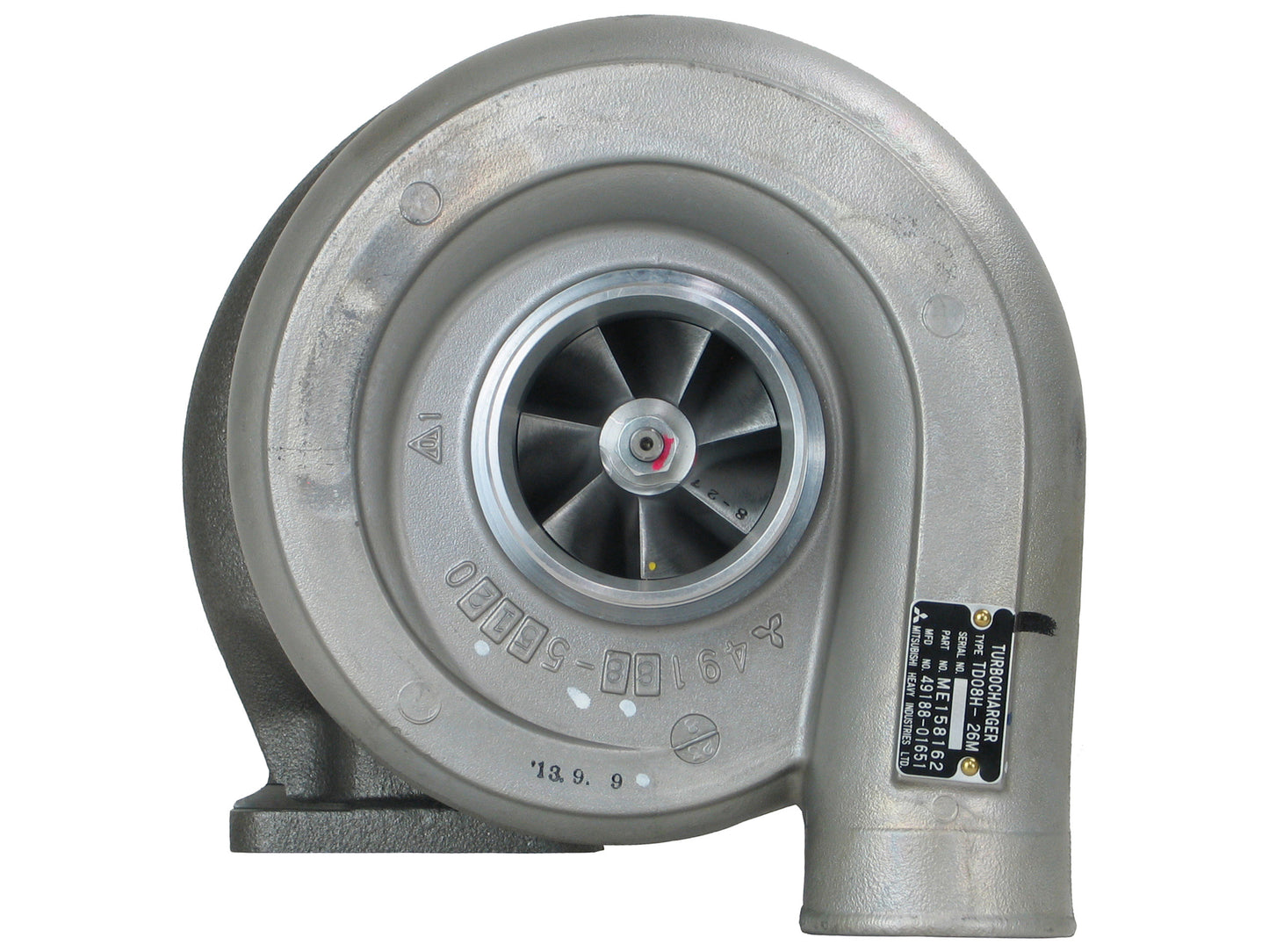 NEW Mitsubishi TD08H Turbo Kobelco SK400 Kato HD1250 Excavator 6D24T 49188-01651