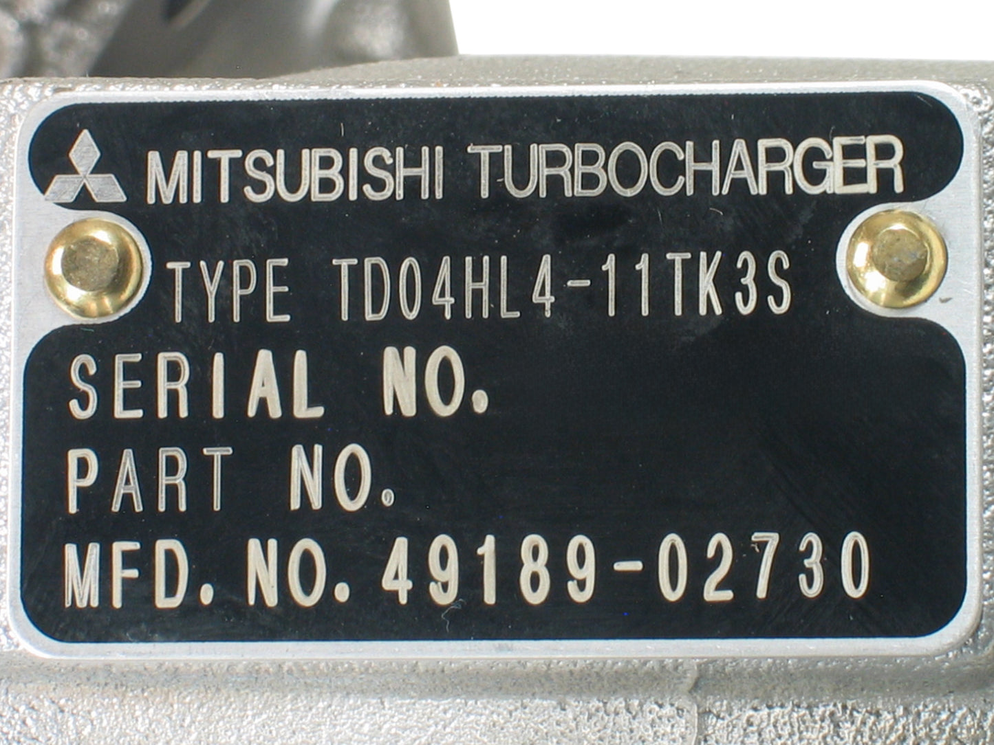 NUEVO Mitsubishi TD04HL4 Turbo Kubota CAT S4S Perkins 804D-33T Diesel 49189-02730