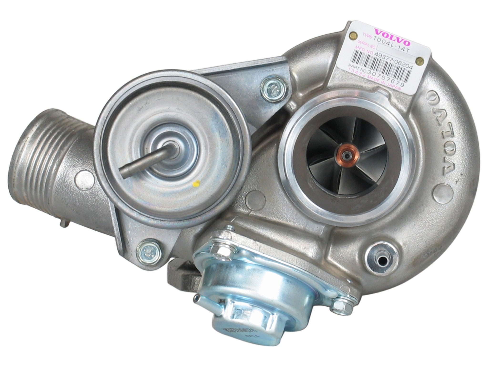 Nuevo OEM MHI TD04L Turbo Volvo S60 S80 V70 XC70 XC90 N2P25LT Motor 49377-06204