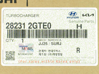 NEW TD04 Turbo for Hyundai Veloster Elantra Kona L4 2.0L 28231-2GTE0 51126-01030