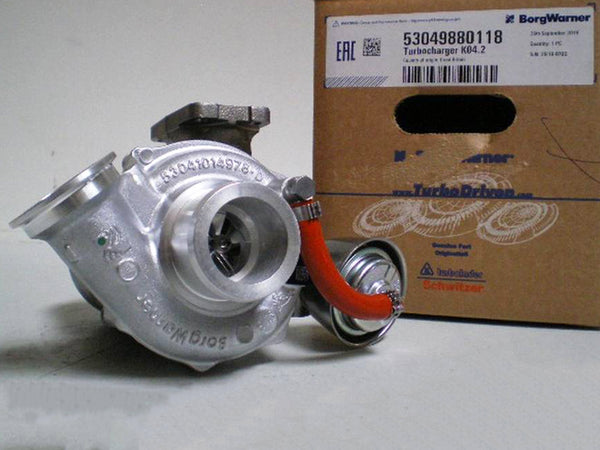 Nuevo OEM BorgWarner K04 Turbo Deutz Industrial TCD2012L4 4.04L Motor 53049880118