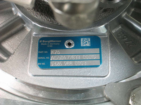 NEW OEM BorgWarner K26 Turbo BMW 535D M57 TU2 X5 M57 Top 2.0L Diesel 53269880003