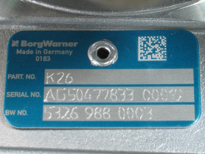 NUEVO turbocompresor BorgWarner K26 53269880003