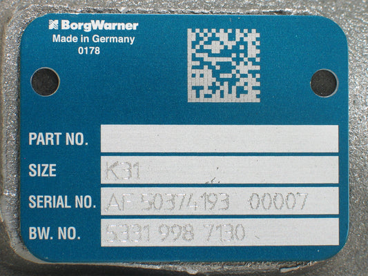 NEW OEM BorgWarner K31 Turbo Volvo Penta Ship D9P1025 9.36L Diesel 53319987130