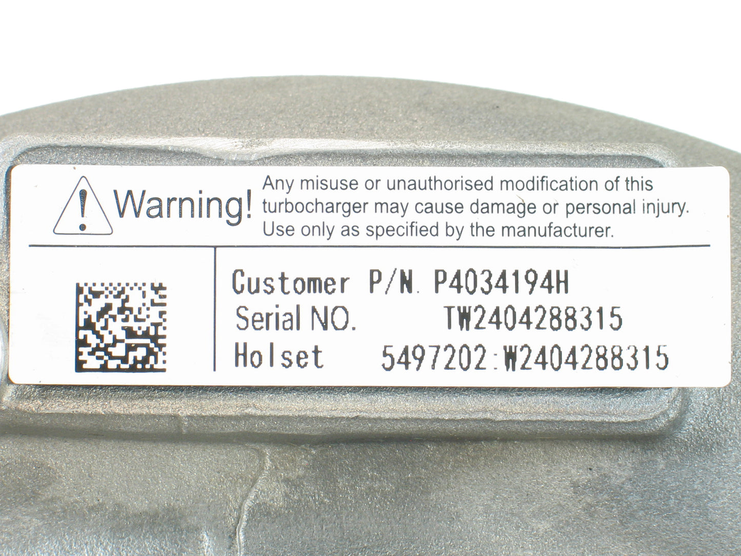 NEW Holset HE500FG Turbo Daimler Truck Detroit Diesel DD15 DD16 4034194 5644818